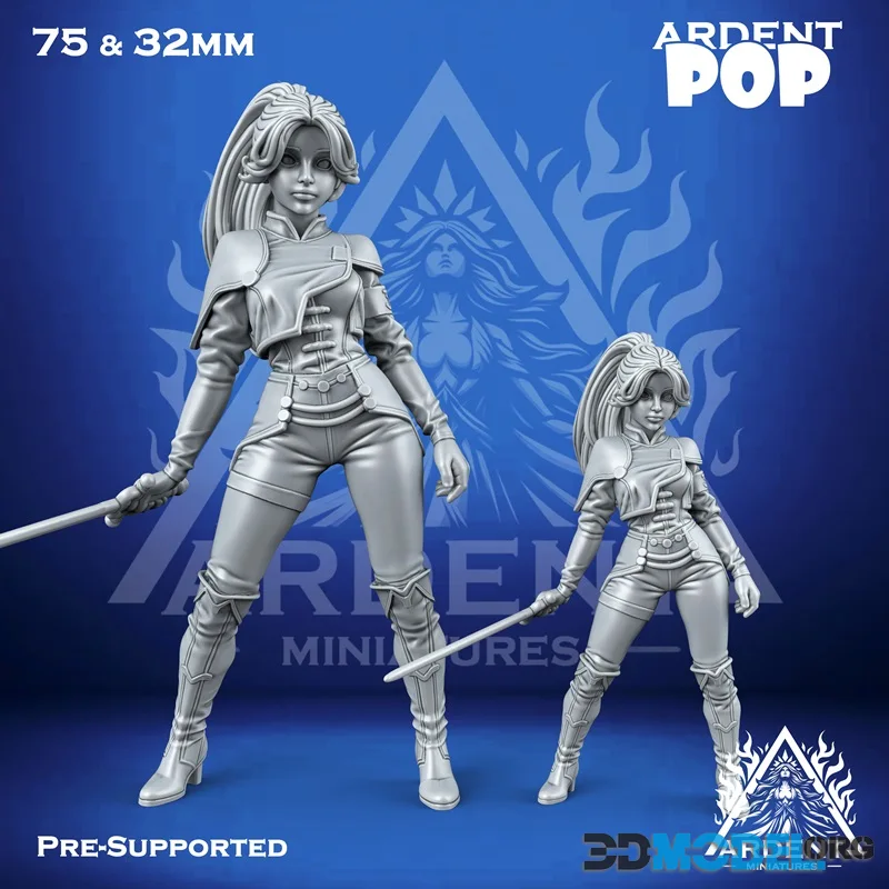 Ardent Miniatures - Maelle – Printable