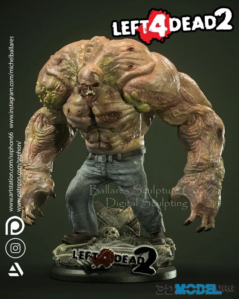 The Tank - Left 4 Dead by Creative Geek MB – Printable