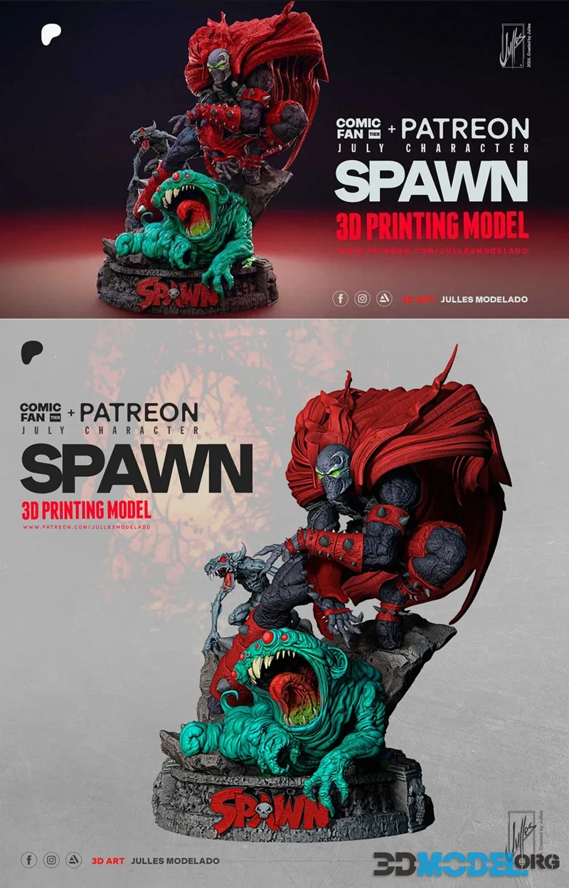 Julles Modelado - Spawn – Printable