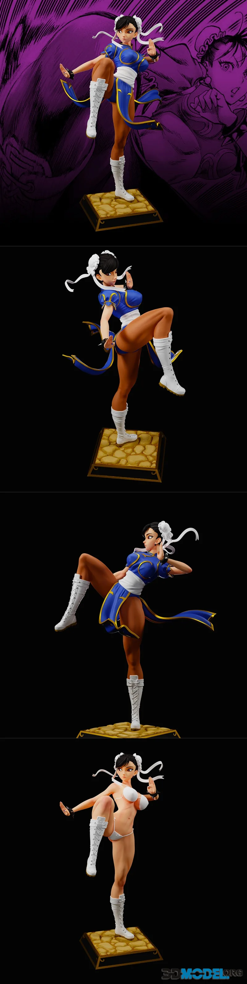 GM Figure - Chun-Li – Printable