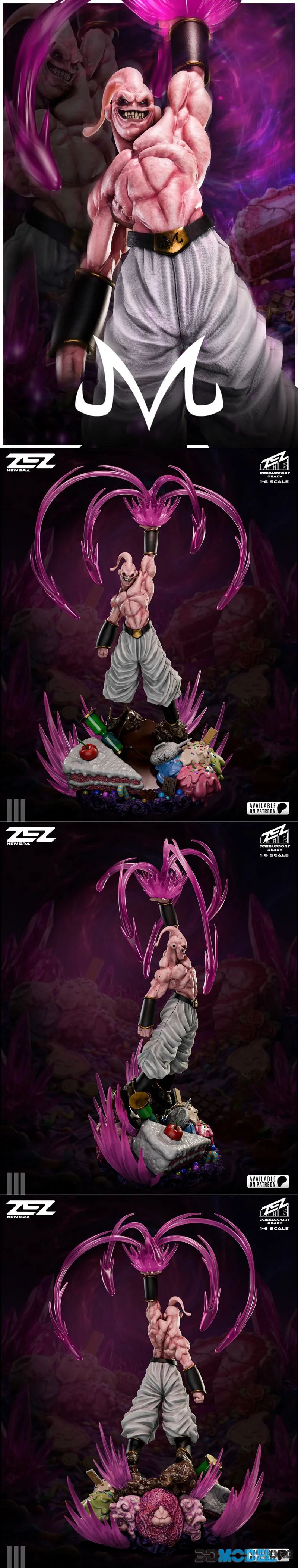 ZEZ Studios - Majin Boo – Printable