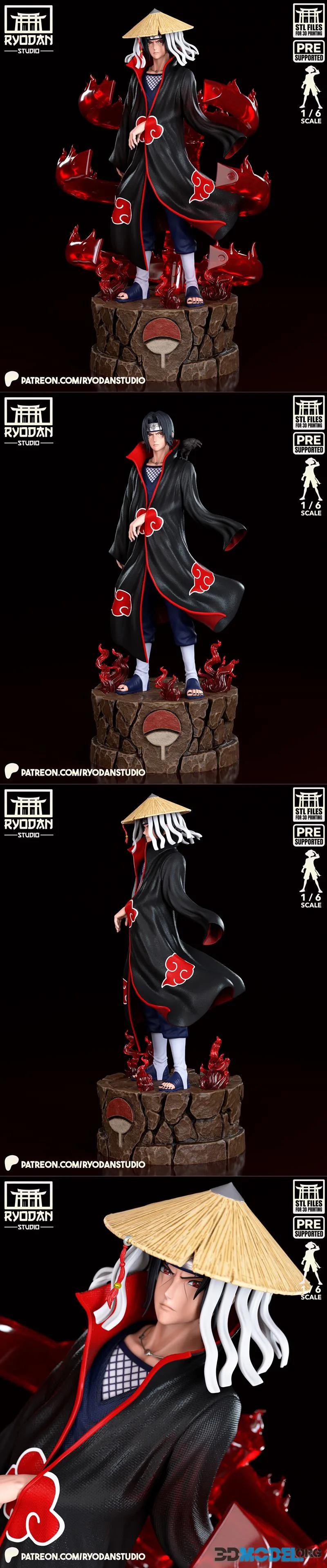 Ryodan Studio - Itachi Uchiha Collector - Naruto – Printable
