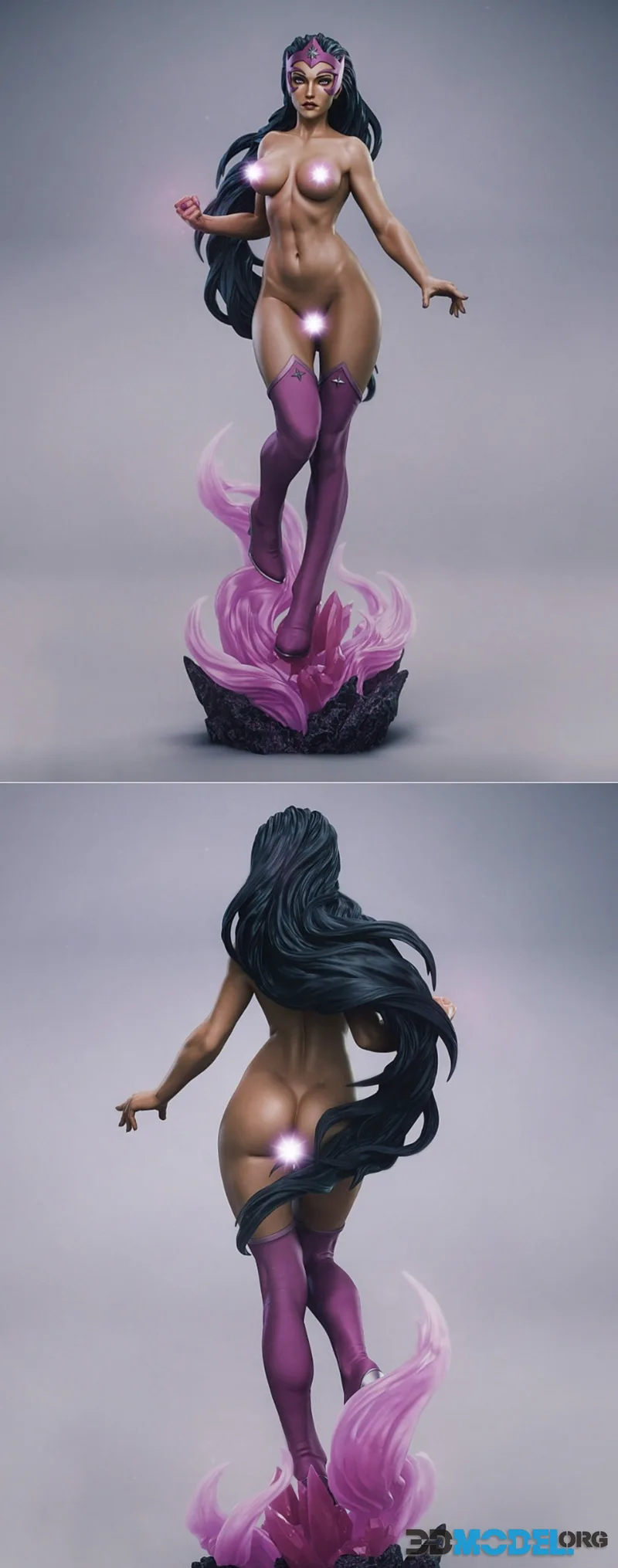 Abe3D - Star Sapphire NSFW Version – Printable