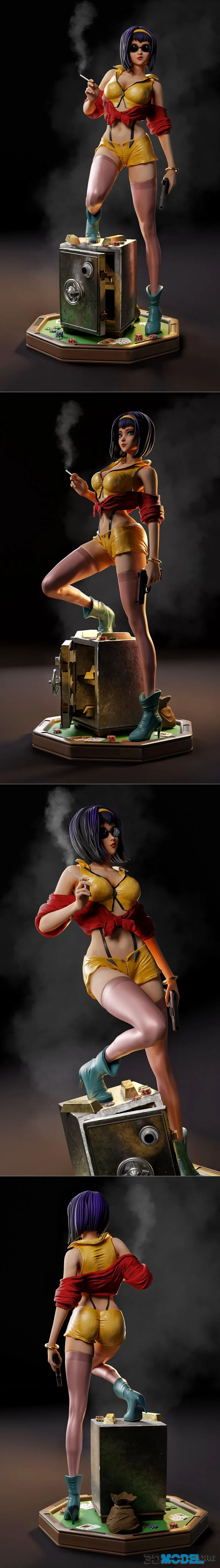 MCM3D - Faye Valentine (Cowboy Bebop) – Printable