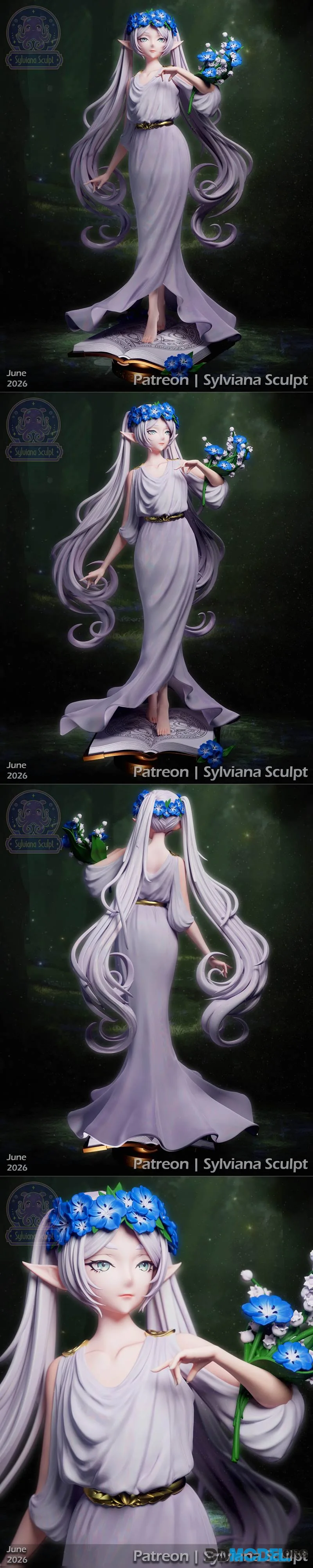 Sylviana Sculpt - Sousou no Frieren - Frieren – Printable