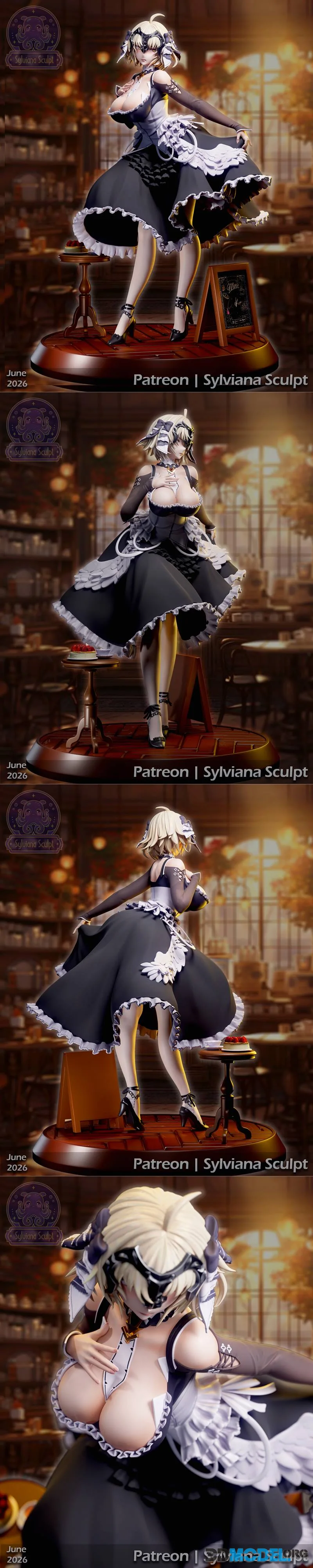 Sylviana Sculpt - Fate - Jeanne d'Arc – Printable