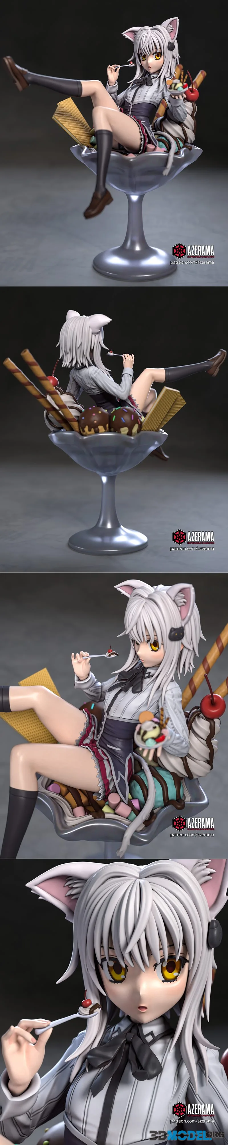 Azerama - Koneko Toujou - High School DxD – Printable