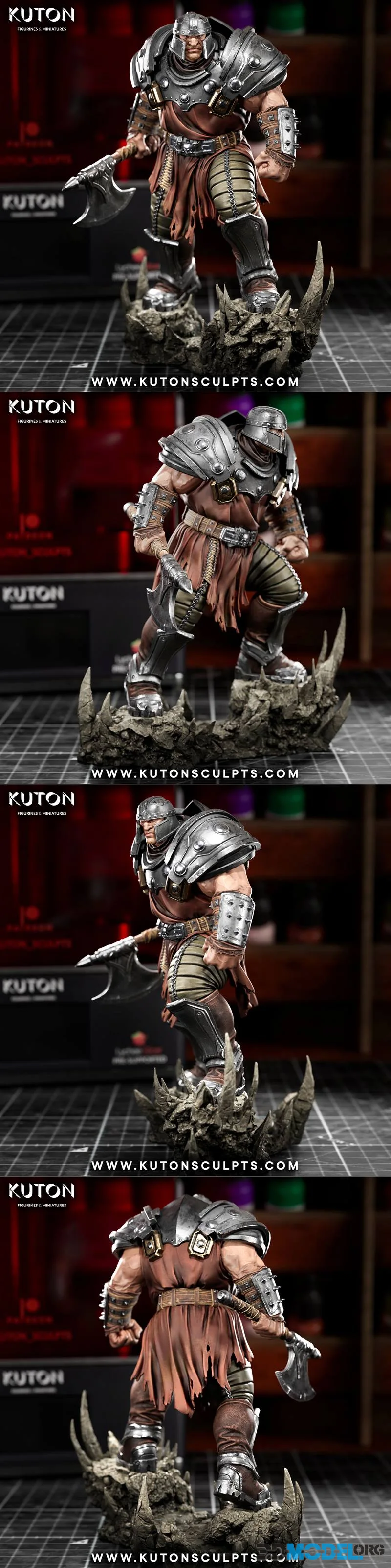 Kuton Figurines - Ram Man – Printable