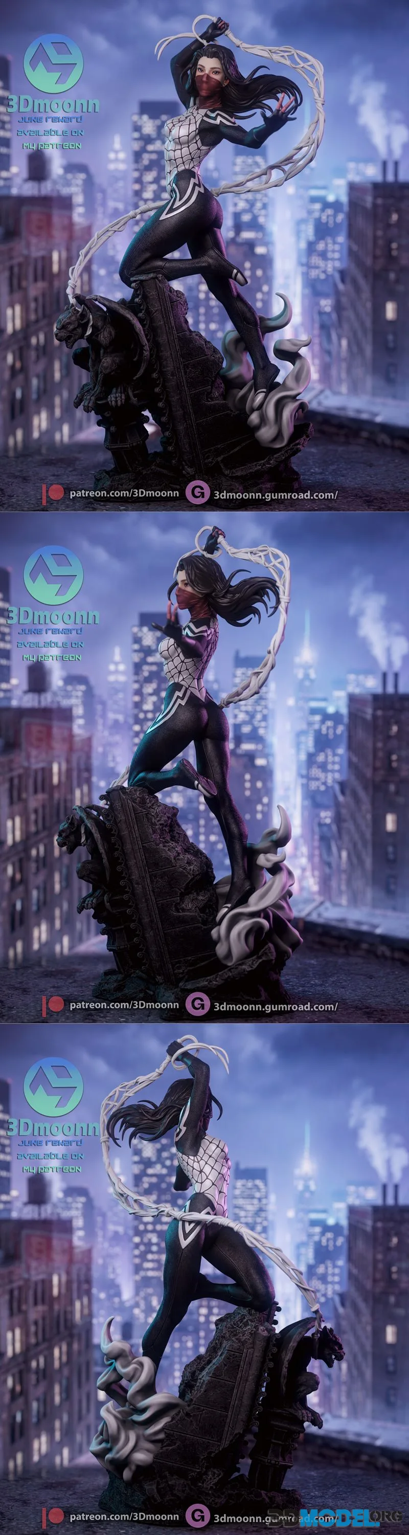 3Dmoonn - Silk (Marvel) – Printable