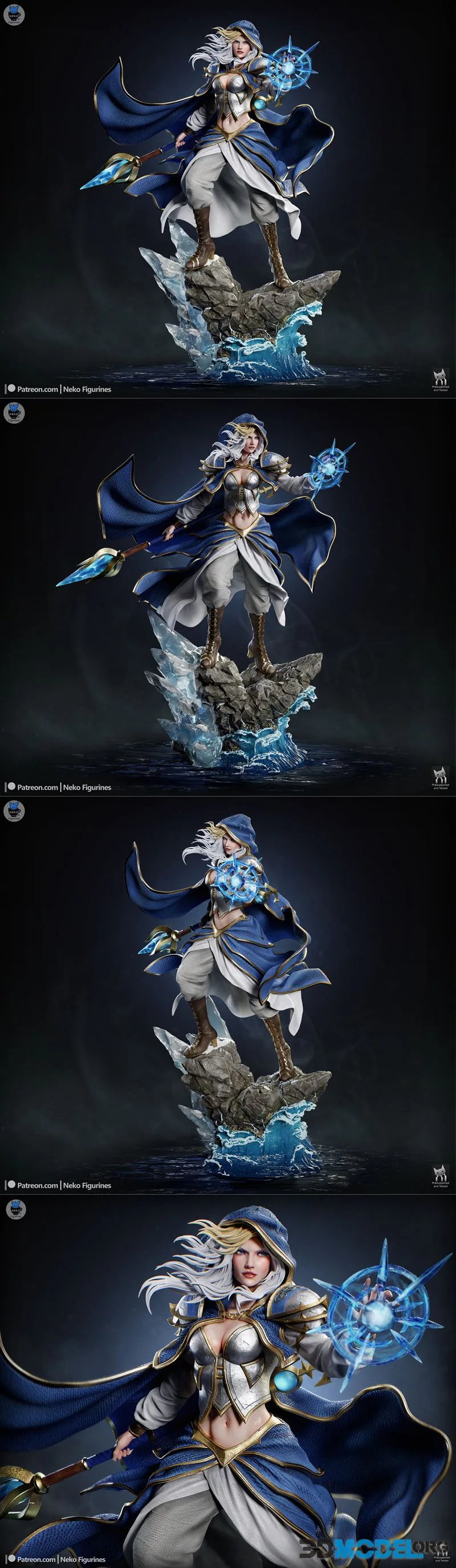 Neko Figurines - Jaina Proudmoore - World Of Warcaft – Printable