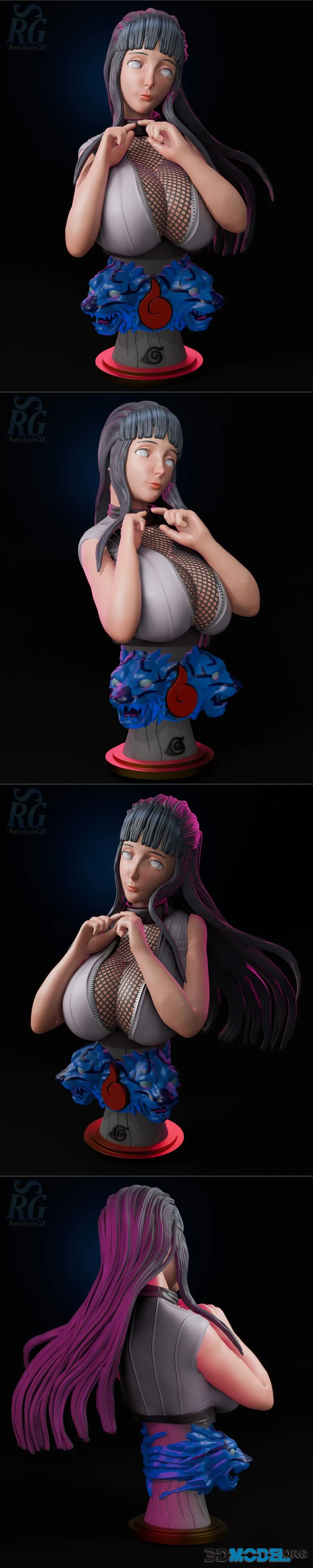 RelutionGS - Hinata Hyuuga Bust – Printable