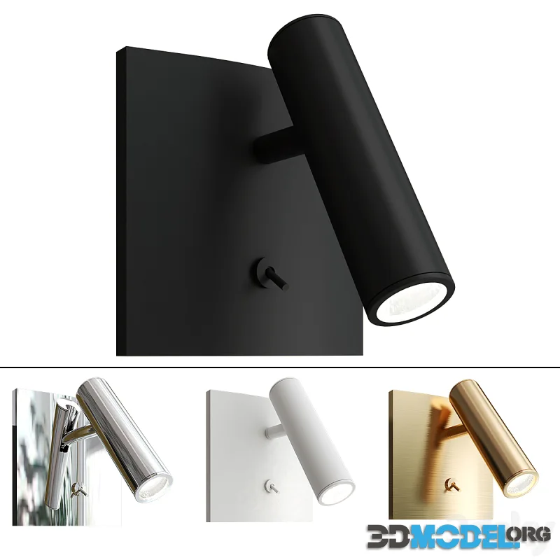 ASTRO Enna Modern LED Reading Wall Light with On Off Switch