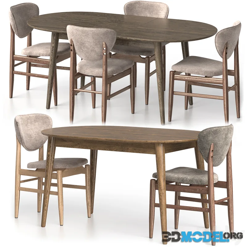 Biarrits Chair and Stokgolm Table from Deephouse