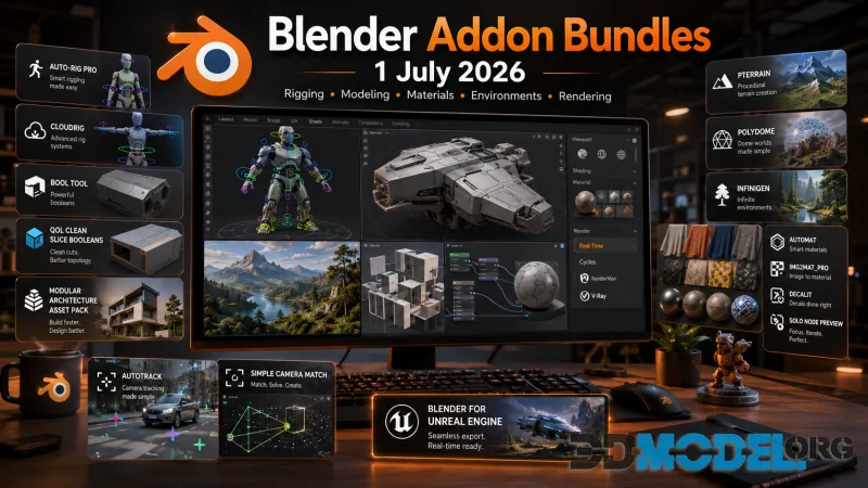 Blender Addon Bundles 1 July 2026