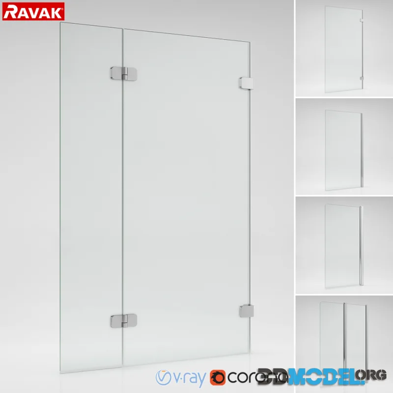 Blinds for bathtubs Ravak set 12