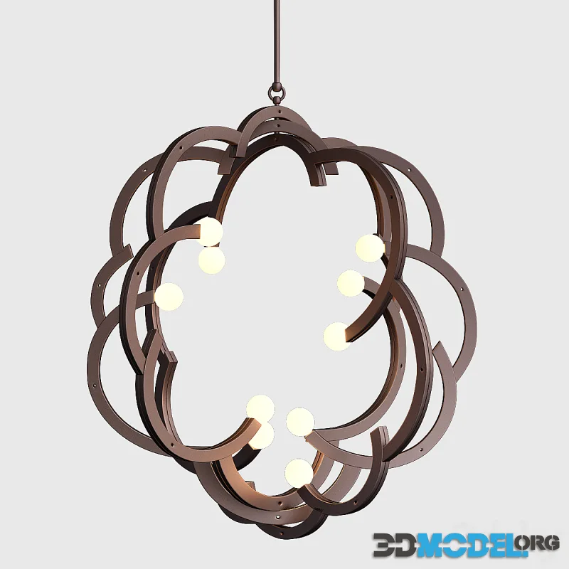 Blow pendant bronze von Roll & Hill