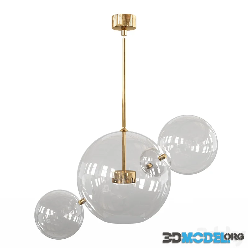 Blush pendant light