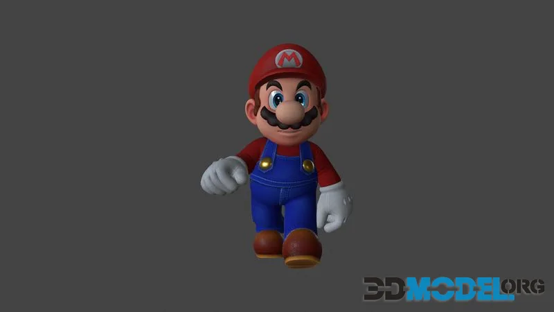 BROS-002 Walking Animation (PBR)