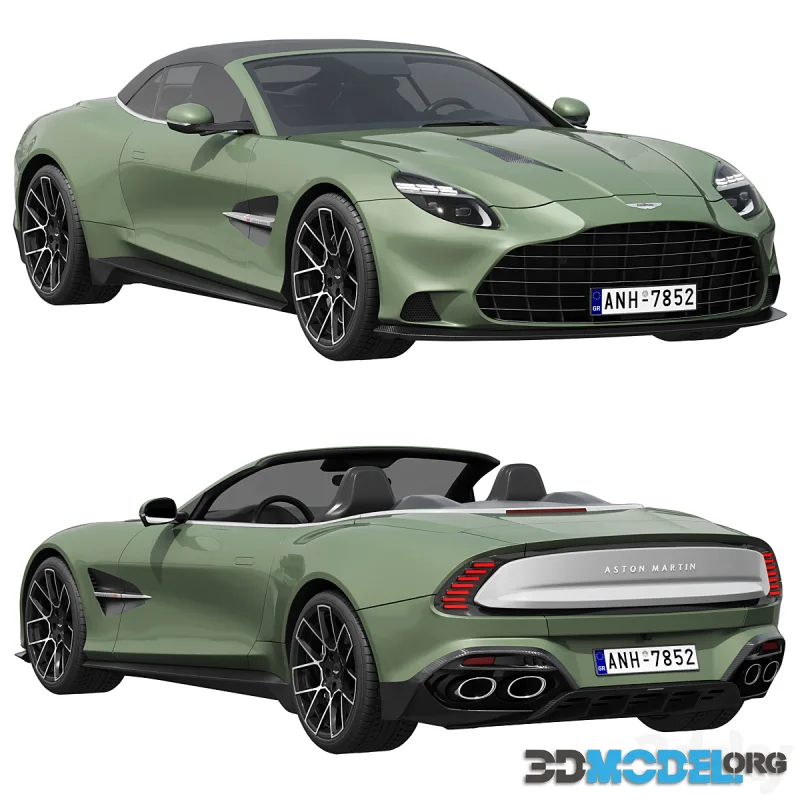 Cabriolet Aston Martin Vanquish Volante 2026 (Corona)