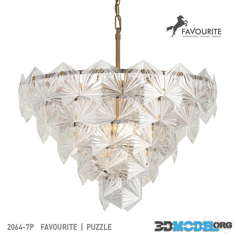 Chandelier model Favorite 2064-7P Puzzle