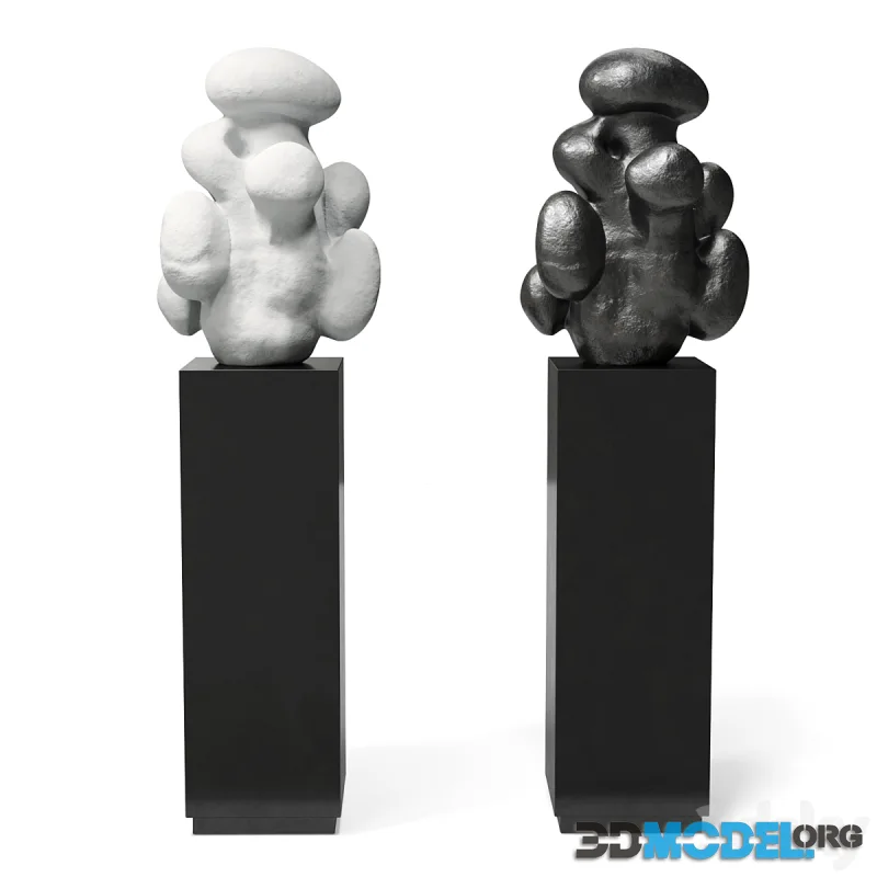 Cloud figure art