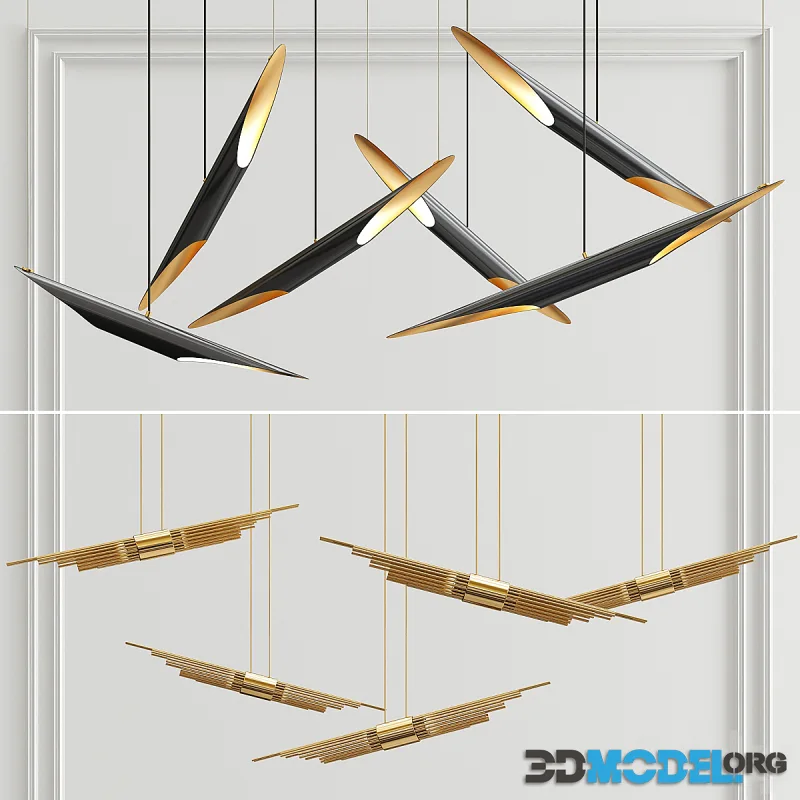 Coltrane & Angled Pendants