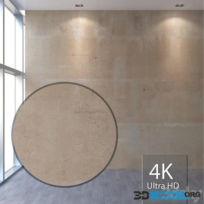 Concrete wall 390