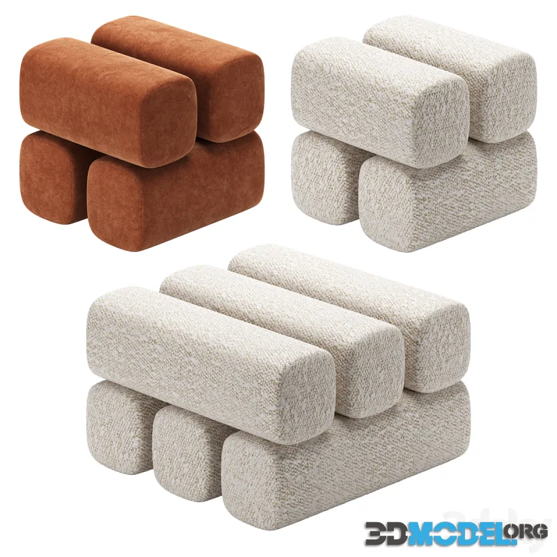 DROVA Pouf by Woo Furniture