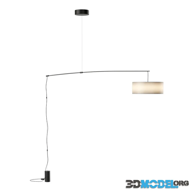 Dt Light 25 Adjustable Pendant Lamp by De Padova