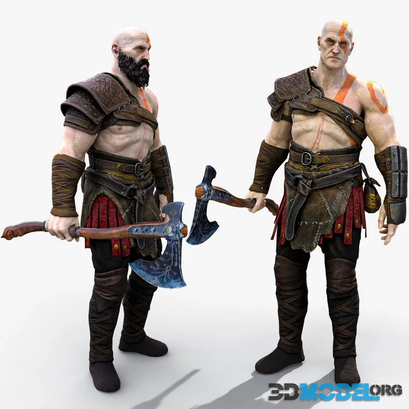 God of War – Kratos (PBR)