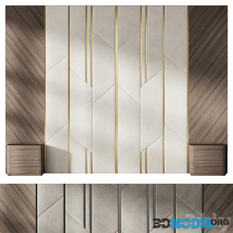Headboard Wall Panel 04
