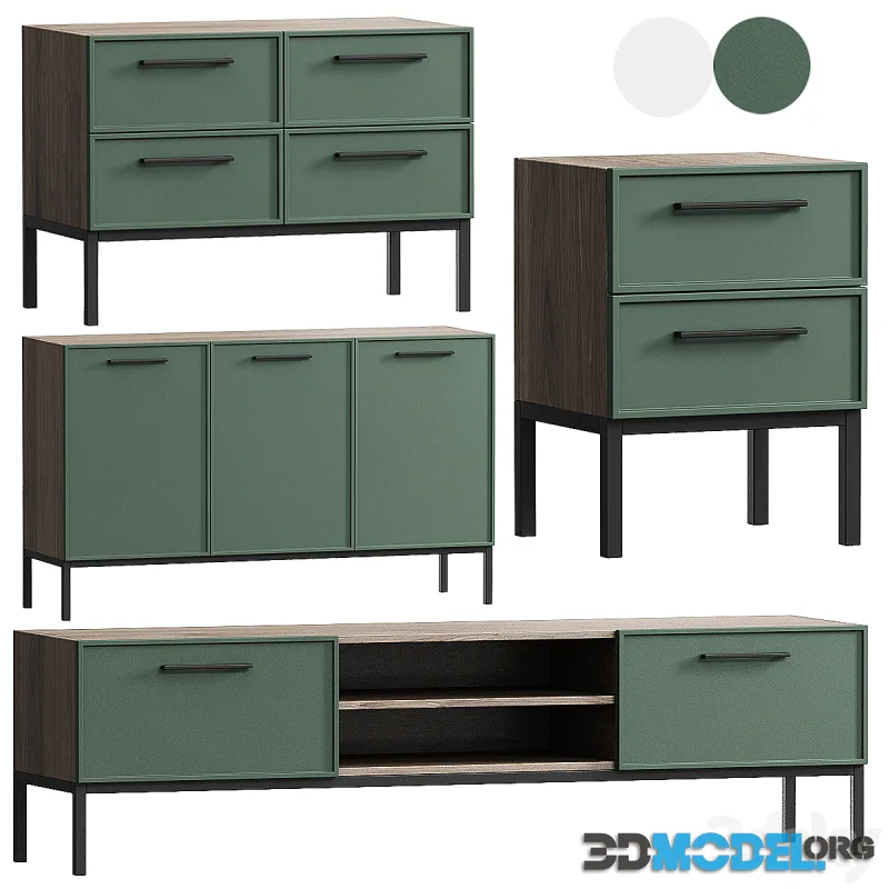 La Redoute Chest of drawers,Bedside table,TV Nicole