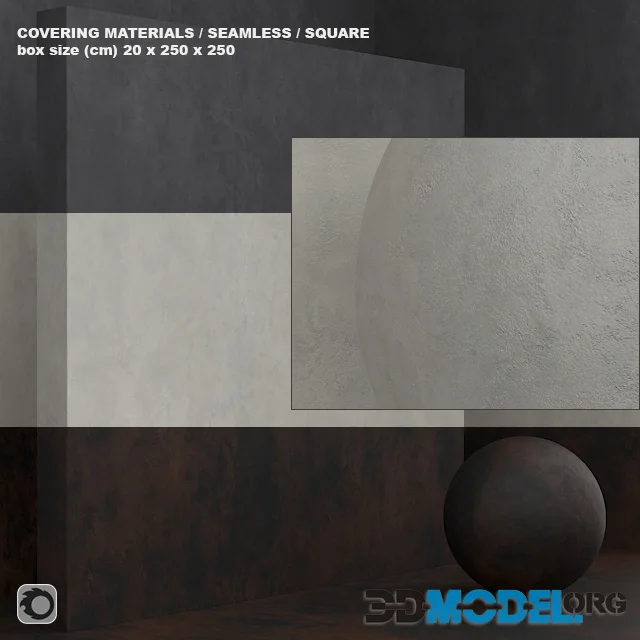Material (seamless) - concrete plaster set 96