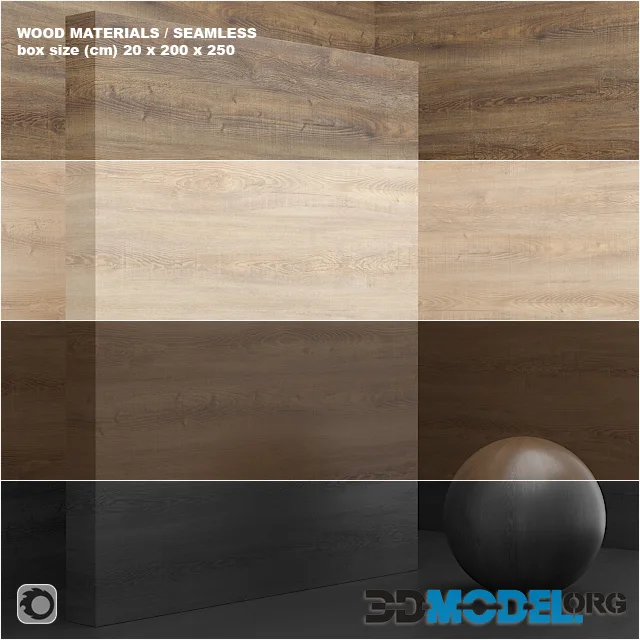 Material wood veneer seamless set 20