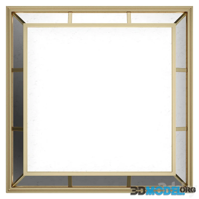 Mirror decorative square 89645