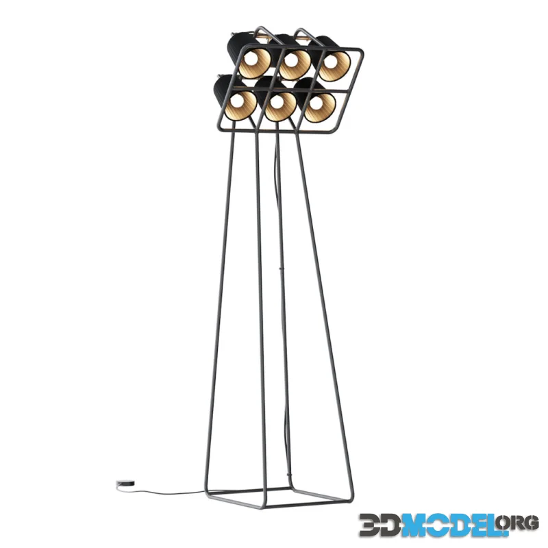 Multilamp Floor Lamp by Seletti