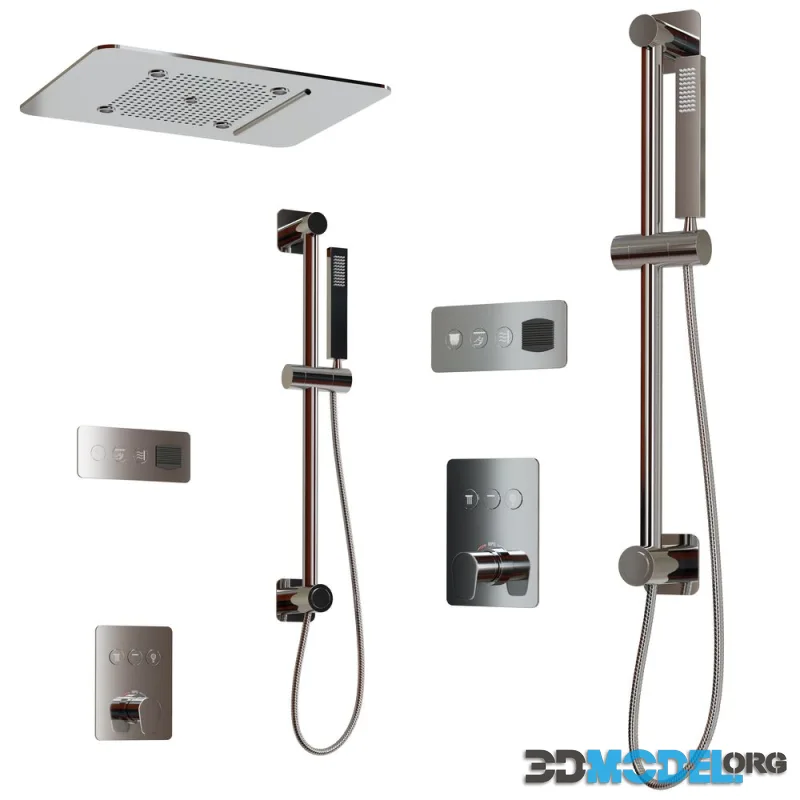 Noken set 02 (Noken seasons, Rain Showers LOUNGE 100239045, Noken touch and feel, Shower column Noken)