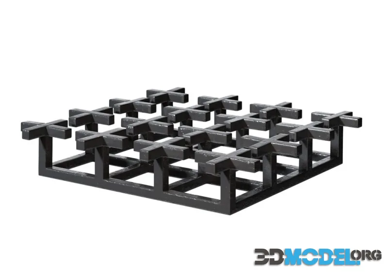 Odin Black Iron Trivet by Affari