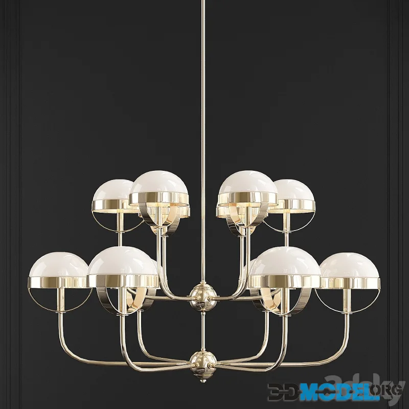 Philippa 12-Light Shaded Chandelier