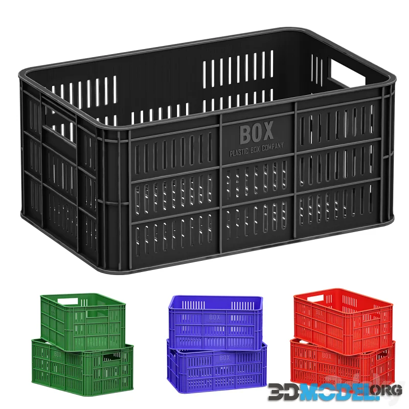 Plastic box (for storing vegetables, fruits, and other things)