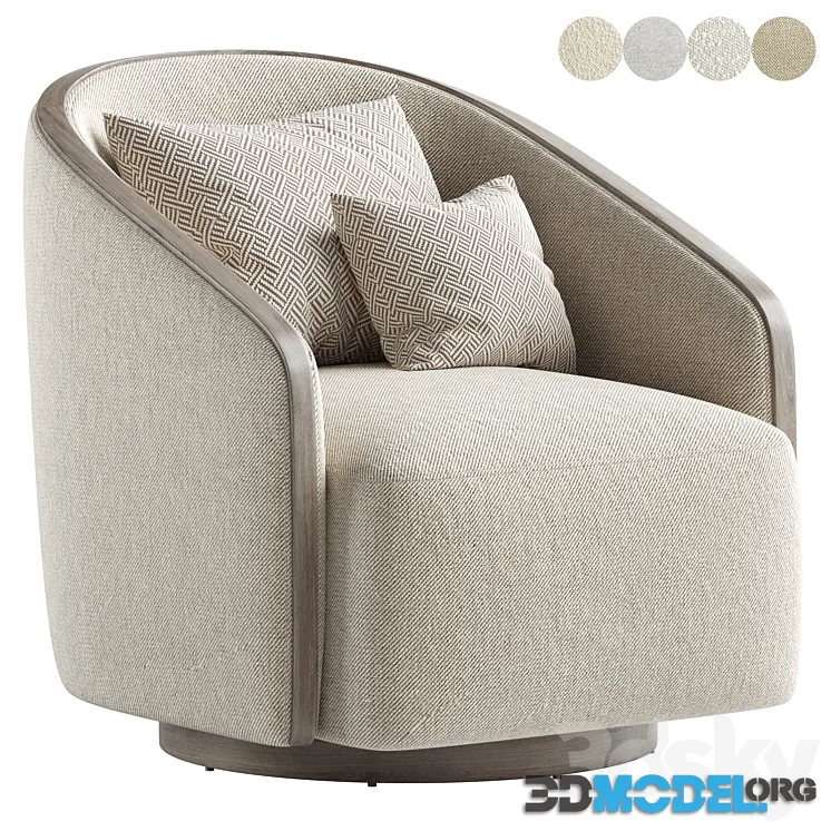 Pryer Swivel Accent Chair