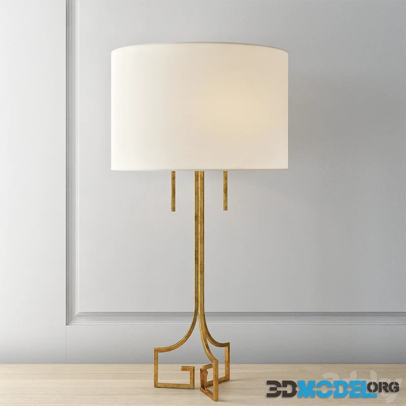 Regina-andrew design le chic golden table lamp