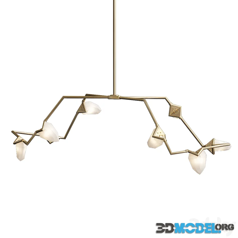 Seed 03 brushed brass white von Roll & Hill