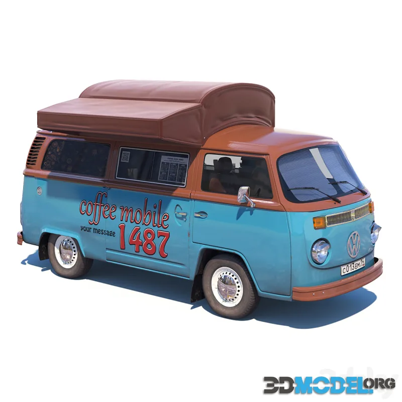Street coffee car Volkswagen