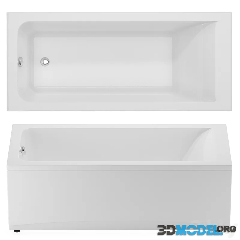 STWORKI Stockholm acrylic bath