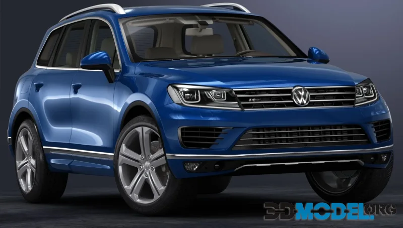 Volkswagen Touareg 2015 with HQ Interior
