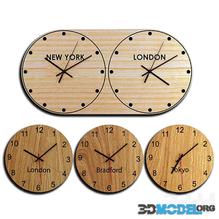 Wall clock 19