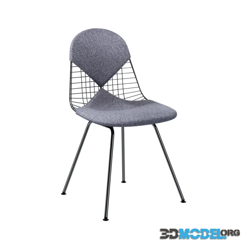 Wire Chair DKX Seat and Back Pad by Vitra