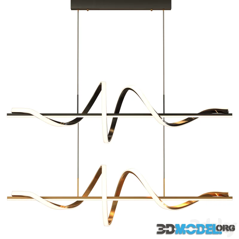 Woma Spiral strip Pendant Light