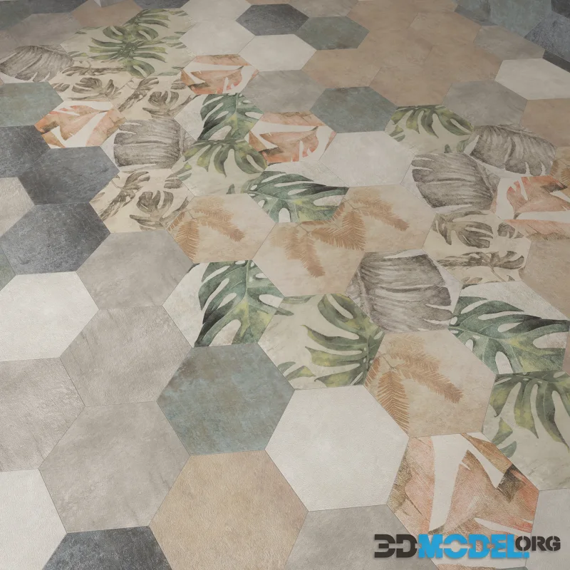 YX Tropic & Amazonia Multitexture Tiles